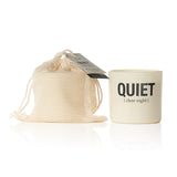 Cotton Bag candle set - Quiet | 3pcs