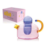 Teiera in vetro borosilicato - Alba