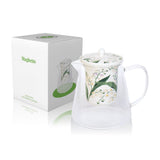 Teiera in vetro borosilicato - Mughetto