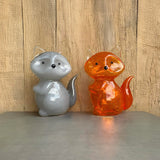 Art Glass - Grey Fox