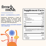 Estratti di funghi biologici - Bevanda Boost, l'alternativa al caffè!