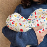 Cherry Stone Relief Pillow - Heart