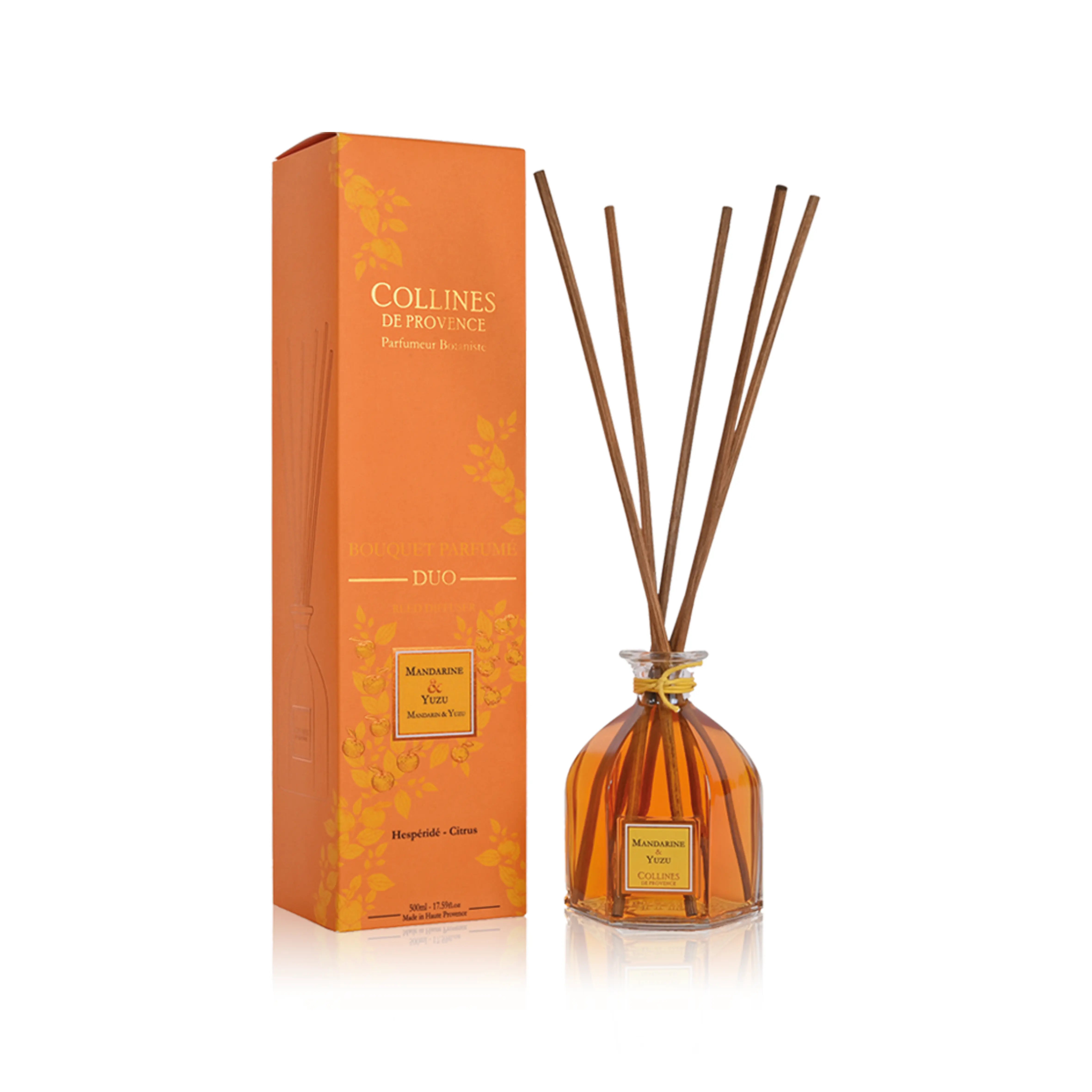 Reed Diffuser Two Fragrances - Mandarin & Yuzu