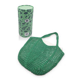 Eco bag Bloomly in cotone - Verde