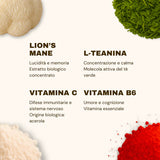 Estratti di funghi biologici - Gummies Focus