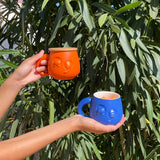 Hidden Cat Mug - Orange