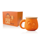 Hidden Cat Mug - Orange