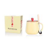Heart Mug - Yellow