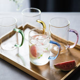 Set tazze in vetro borosilicato | 4pz