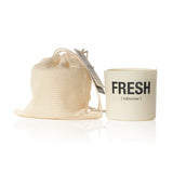 Cotton Bag candle set - Fresh | 3pcs