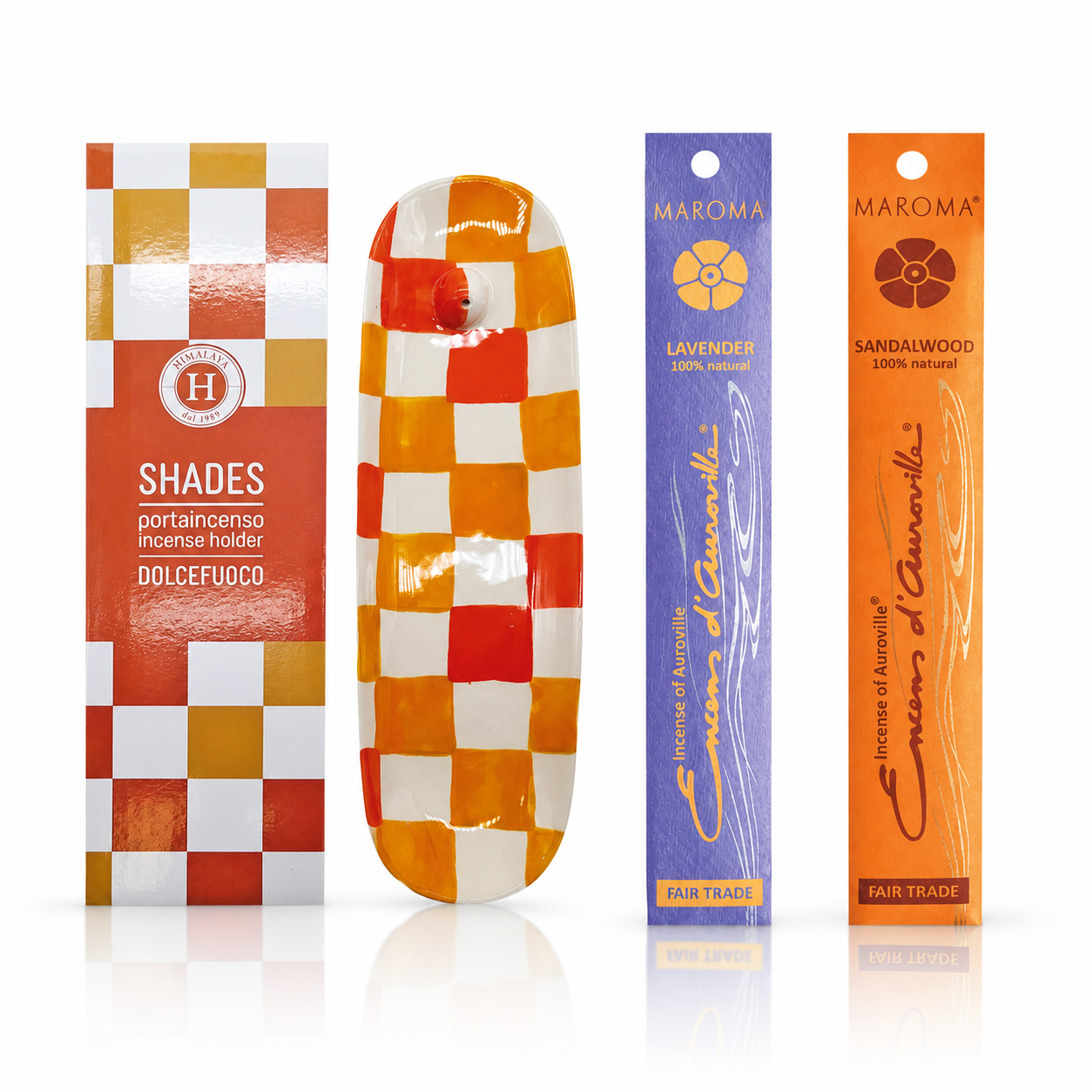 Kit Aromaterapia Completa - Portaincenso + Fragranze