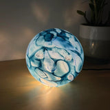 Lamp - Blue Peacock Light sphere