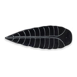 Incense Holder - Black Leaf