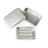 Aluminum soap dish