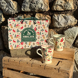 Vintage Mug Set - Green