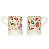 Vintage Mug Set - Red