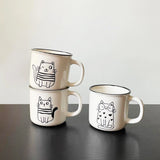 Set tazze Family cats mug | 6pz