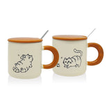 Mugs Set I just want a... Fish + Mouse | 2pcs