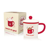 Set tazze Natale Holly Hugs | 2pz