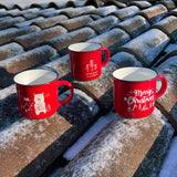 Christmas Warm Wishes mug set | 3pcs