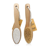 Spazzola double face con pietra pomice