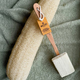 Natural Loofah - Removable Handle Brush