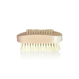 Natural bristle nail brush