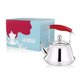 Teiera in acciaio inox - La Rossa