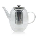 Teiera in vetro borosilicato - Carlotta