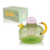 Teiera in vetro borosilicato - Giada